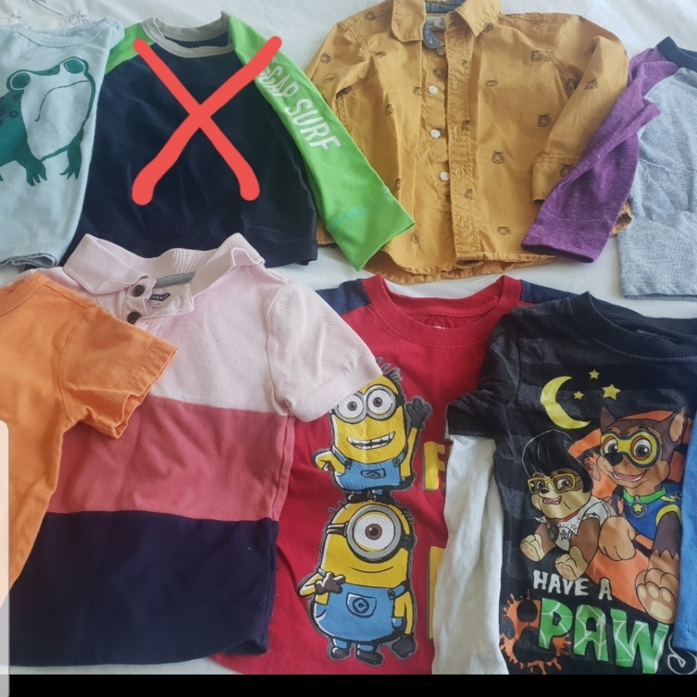 SOLD 2T tshirt and Top bundle
